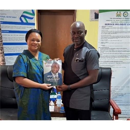 APRM CEO Meets Sierra Leone Minister Ahead of High-Level South-South Cooperation Forum